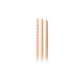 Blush Decorative Taper Candle Set