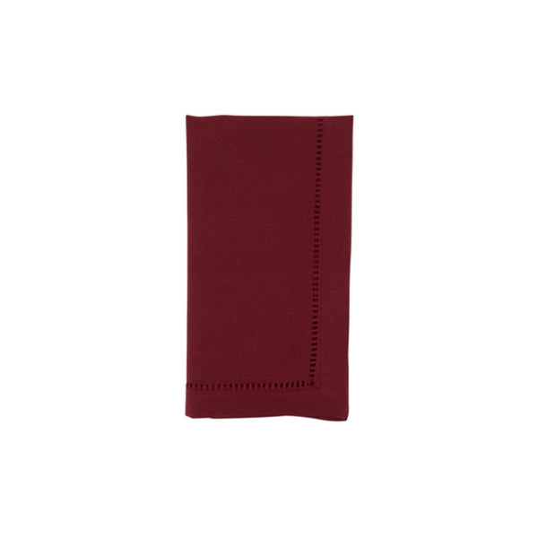 Bordeaux Hemstitched Napkin