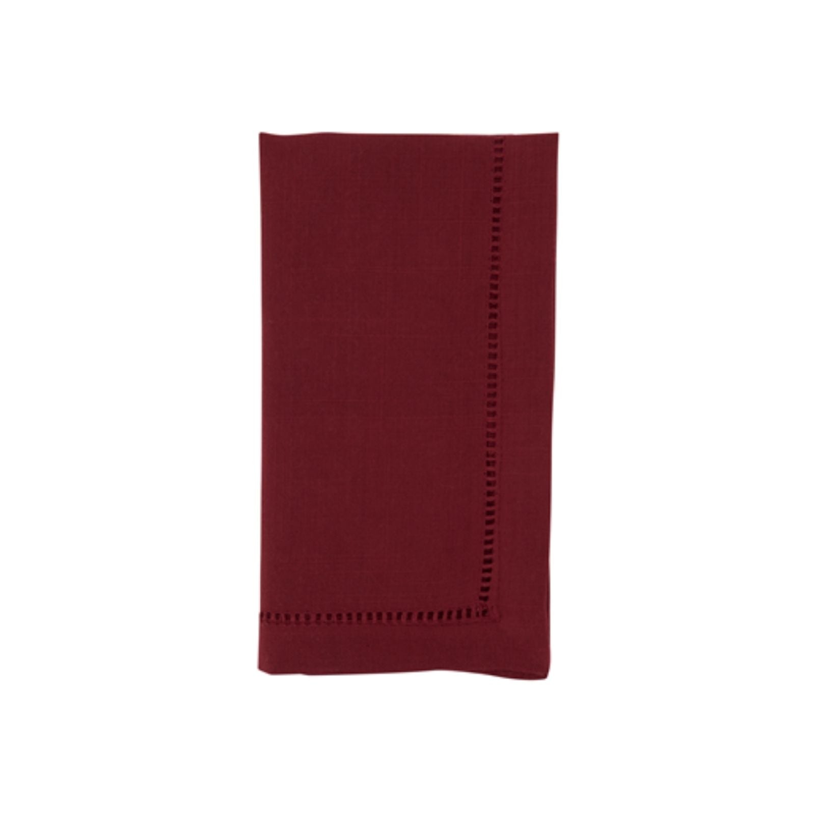 Bordeaux Hemstitched Napkin