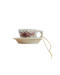 Botanical Teacup Ornament