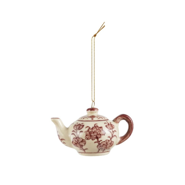 Botanical Teapot Ornament