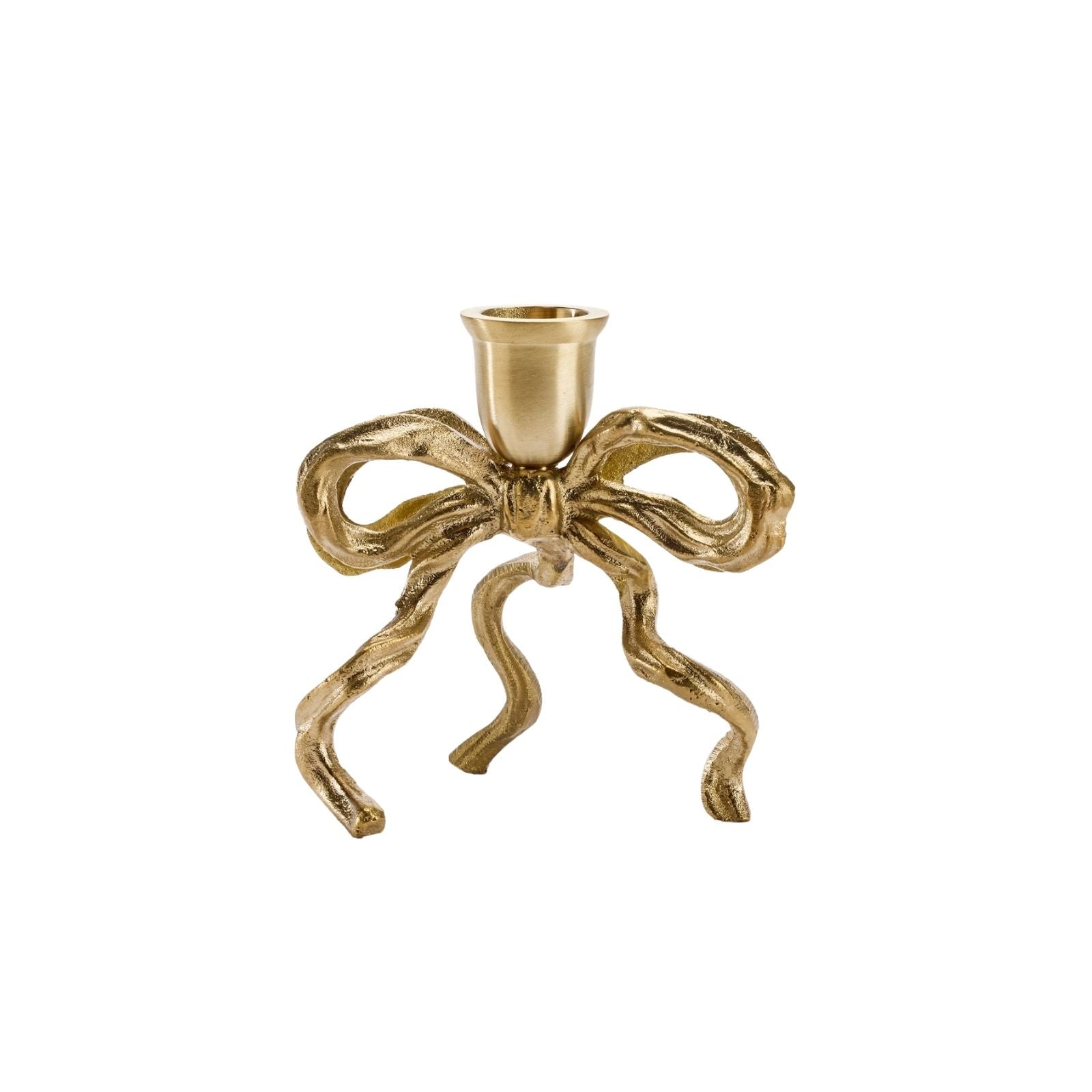 Bow Taper Candle Holder