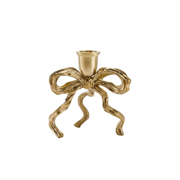 Bow Taper Candle Holder