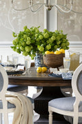 Navy Trellis Napkin Set