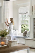 Linden Plaid in Natural Drapery Panel