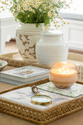 Decorative Wood Magnifying Glass