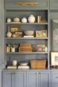 Scalloped Wicker Frame Set
