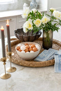 Large Braided Tray with Handles
