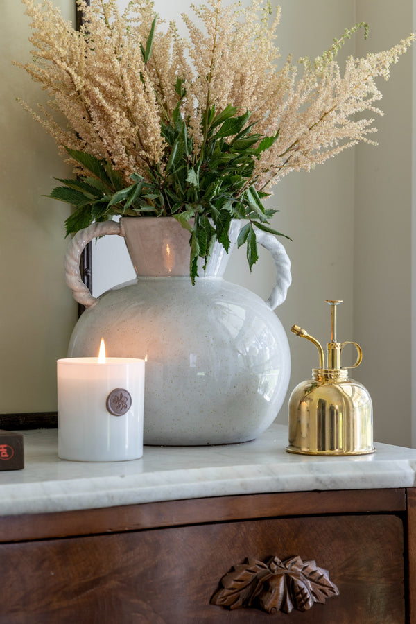 Glazed Stoneware Vase