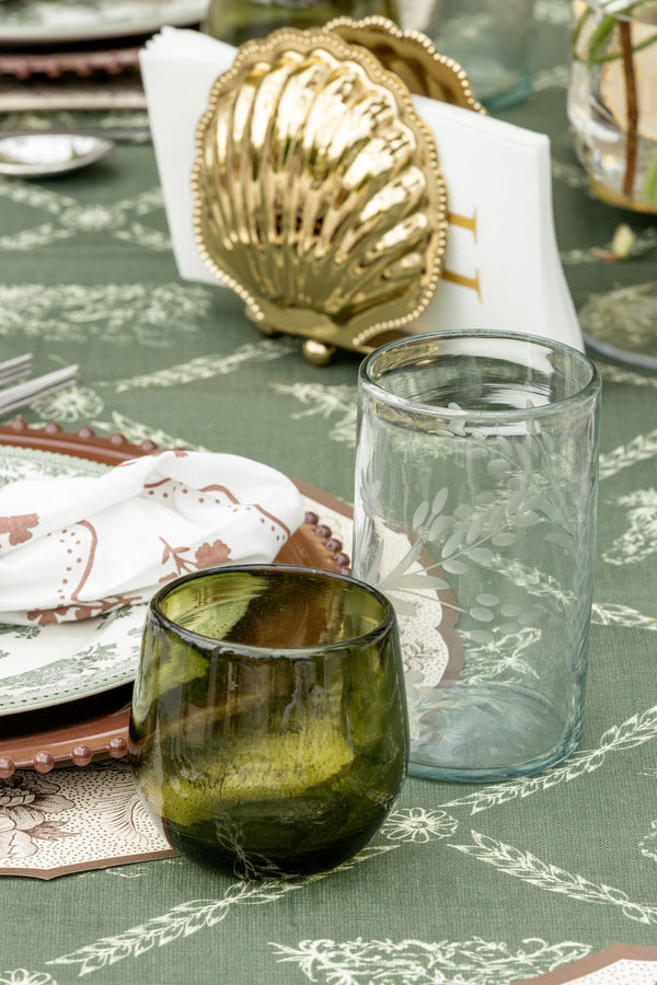 Sullivan Olive Glass