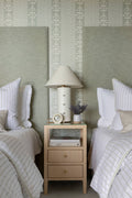 Diamond Stitch Coverlet in White