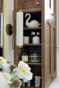 Rattan Wrapped Canister with Lid
