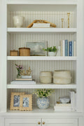 Scalloped Wicker Frame Set