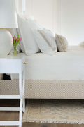 Greenwich Stripe Sham in Beige