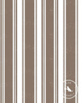 Broad Street Stripe Pillow in Latte