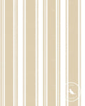 Broad Street Stripe Pillow in Natural