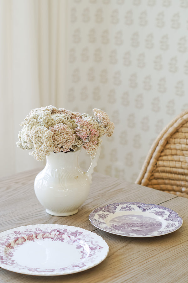 Plum Wedgewood Vine Plate