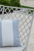 Princeton Outdoor Pillow in Blue