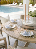 Scalloped Rattan Placemat