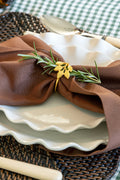 Gold Leaf Napkin Ring