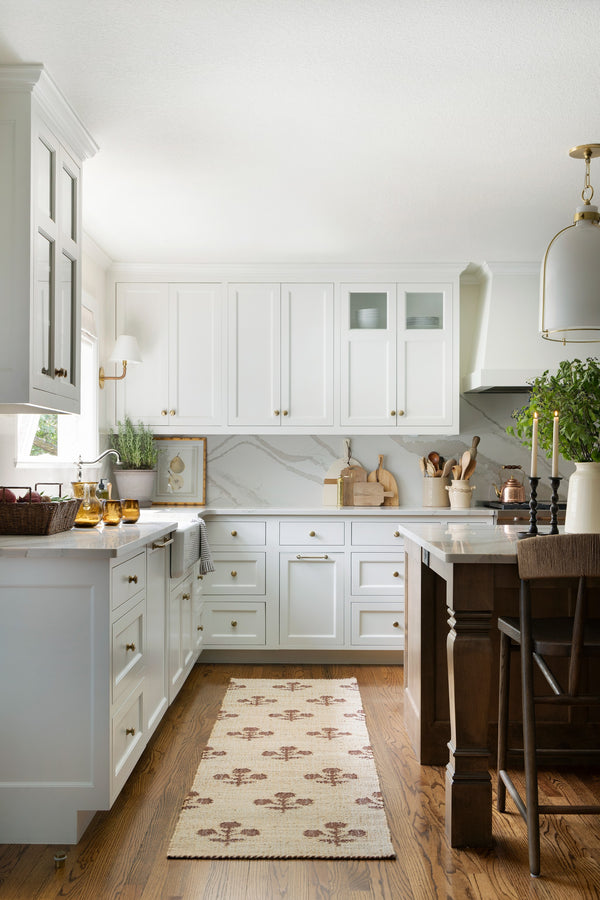 Orchard Bloom Rug in Rust