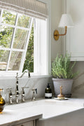 Rosa Terracotta Pot in Grey