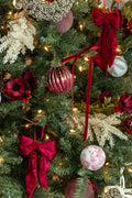 Burgundy Ball Ornament