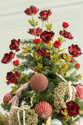 Burgundy Anemone Flower Stem