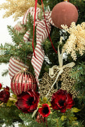 Burgundy Ball Ornament