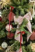 Holly Stripe Bow