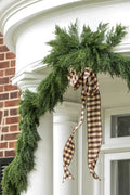 Brown Gingham Ribbon