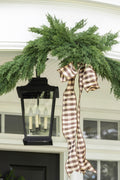 Brown Gingham Ribbon