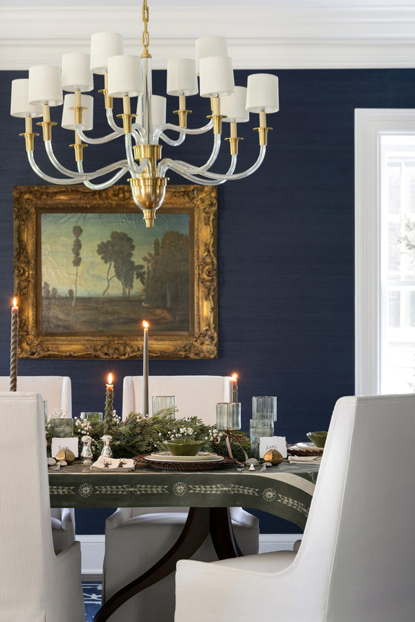 Everwood Toile Tablecloth