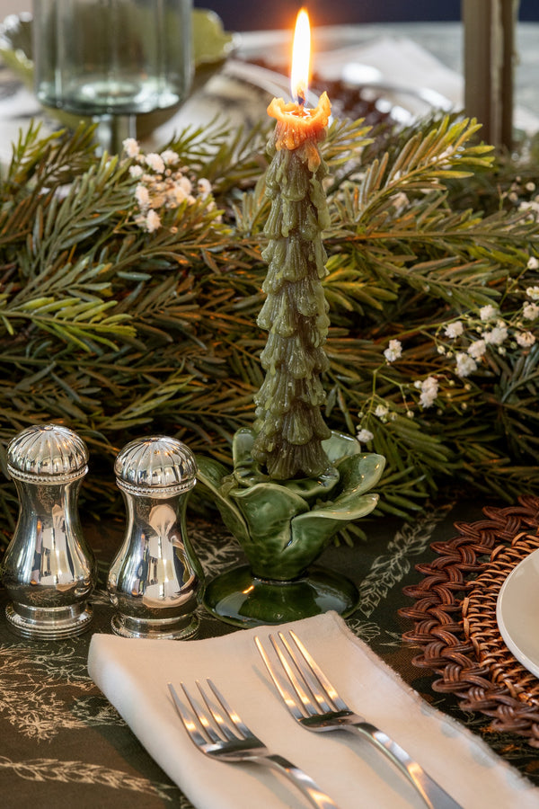 Palmetto Taper Candle Holder