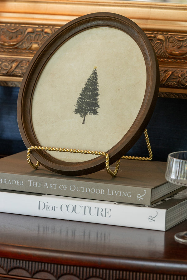 Oval Wintergreen Art