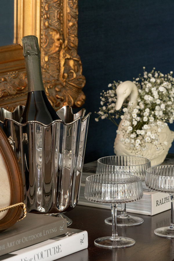 Scalloped Champagne Bucket