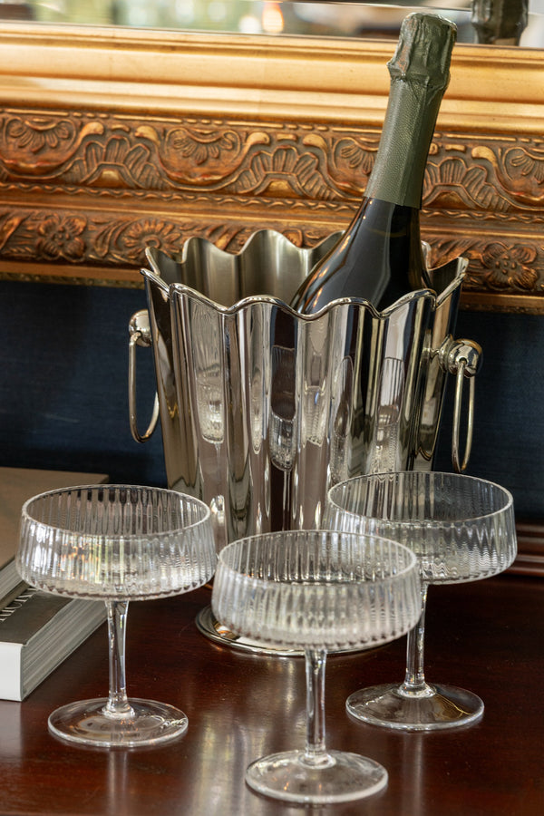Scalloped Champagne Bucket