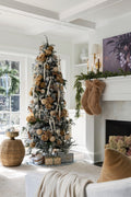 Cream Tree Taper Candle Set