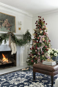 White Woodland Bead Garland