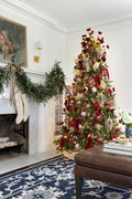 Burgundy Ball Ornament