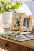 Scalloped Wicker Frame Set