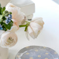 Sweet Ditsy Floral Dish in Light Blue