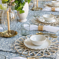 Scalloped Rattan Placemat