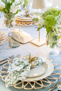 Scalloped Rattan Placemat