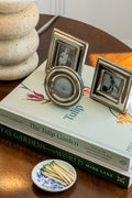Silver Beaded Frame Set