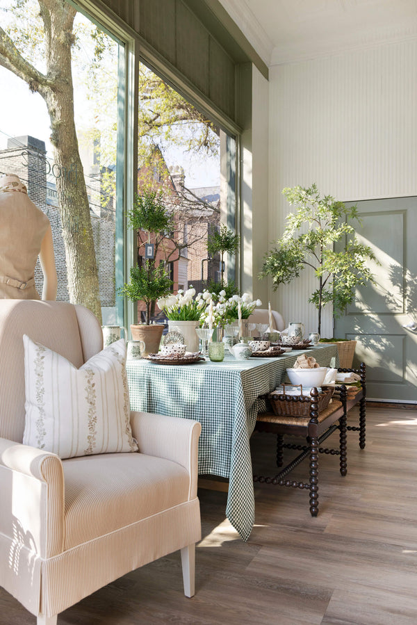 Oversized Myrtle Double Topiary