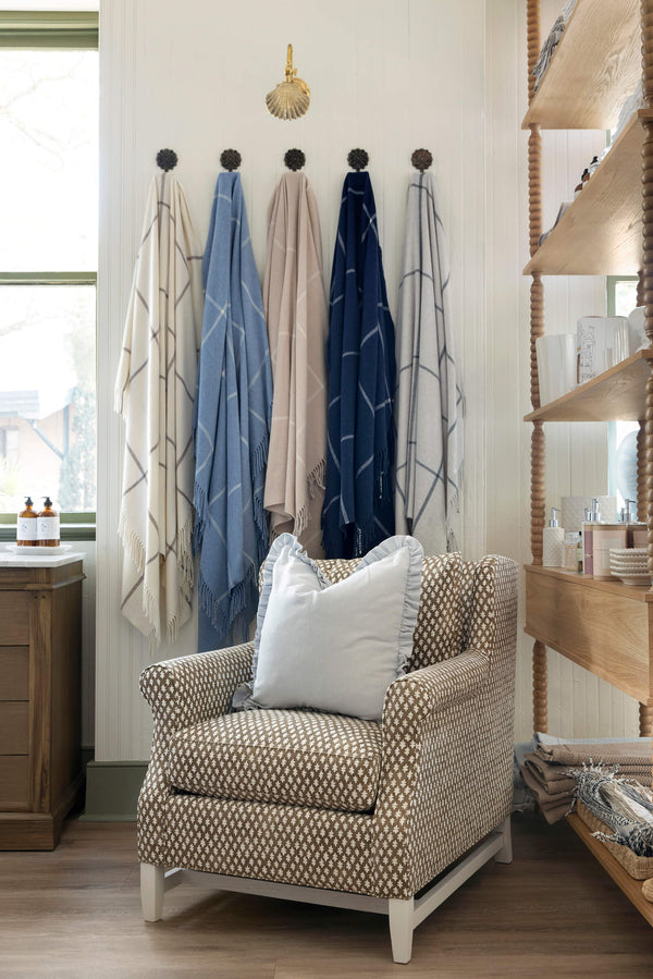 Chocolate Jaipur Print Fabric