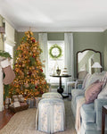 Chandler Ruffled Floral Lumbar Pillow