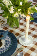 Ivory Twisted Taper Candle Set