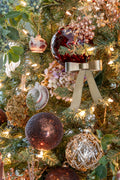 Copper Beaded Ornament